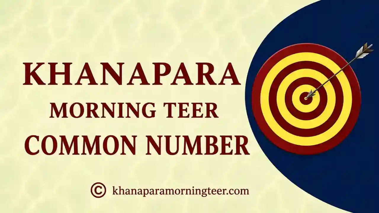 Khanapara Morning Teer Common Numbers Analysis